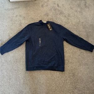 Walter Hagen 
MEN'S / XL
PERFECT 11
PIQUE FLEECE MID 1/4 ZIP
NAVY HEATHER NWT